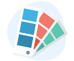 Choix de couleurs pour la création d'un support de communication papier ou digitale